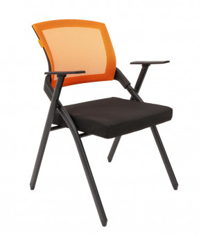 Кресло для посетителей CHAIRMAN NEXX (ткань стандарт черный/сетка DW-66) в Междуреченском - mezhdurechenskij.germes-mebel.ru | фото