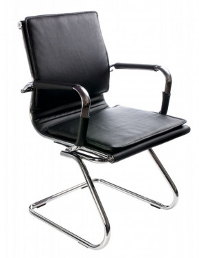 Кресло для посетителя Бюрократ CH-993-Low-V/Black на черный в Междуреченском - mezhdurechenskij.germes-mebel.ru | фото