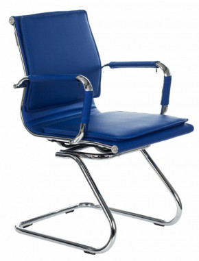 Кресло для посетителя Бюрократ CH-993-Low-V/blue синий в Междуреченском - mezhdurechenskij.germes-mebel.ru | фото
