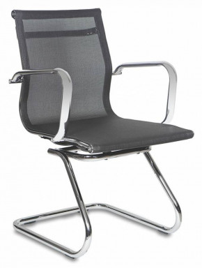 Кресло для посетителя Бюрократ CH-993-LOW-V/M01 черный в Междуреченском - mezhdurechenskij.germes-mebel.ru | фото