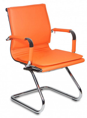 Кресло для посетителя Бюрократ CH-993-Low-V/orange оранжевый в Междуреченском - mezhdurechenskij.germes-mebel.ru | фото