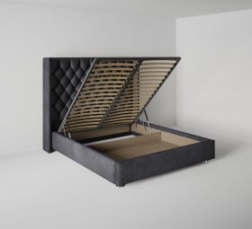 Кровать Версаль люкс 0.8 м с подъемным механизмом в Междуреченском - mezhdurechenskij.germes-mebel.ru | фото