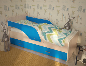 Кровать детская Максимка (Кроха-2) 800*1600 в Междуреченском - mezhdurechenskij.germes-mebel.ru | фото