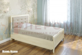 Кровать КР-1032 с мягким изголовьем в Междуреченском - mezhdurechenskij.germes-mebel.ru | фото