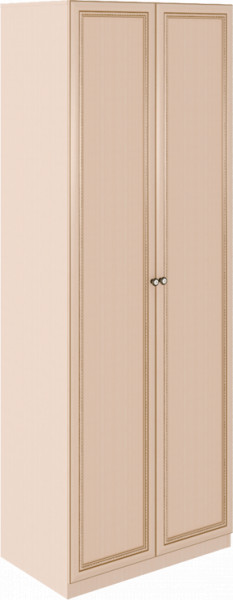 Шкаф 2 двери М02 Беатрис (дуб млечный) в Междуреченском - mezhdurechenskij.germes-mebel.ru | фото