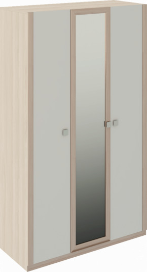 Шкаф 3 двери Глэдис М23 (ЯШС/Белый) в Междуреченском - mezhdurechenskij.germes-mebel.ru | фото