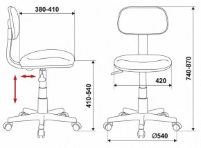 Стул компьютерный CH-W201NX/26-31 в Междуреченском - mezhdurechenskij.germes-mebel.ru | фото