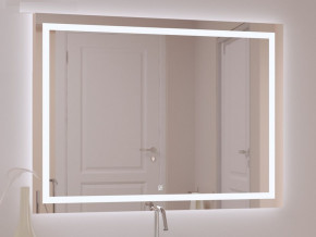 Зеркало в ванную Престиж с LED подсветкой в Междуреченском - mezhdurechenskij.germes-mebel.ru | фото